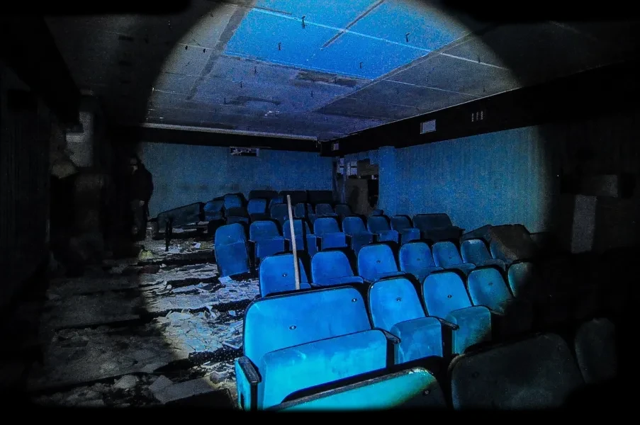 abandoned cinema